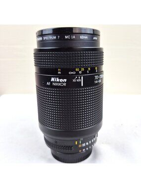 Nikon AF Nikker 70-210 Lens 62mm Promaster Filter Japan